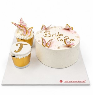 Bride To Be Cupcake Model Pasta